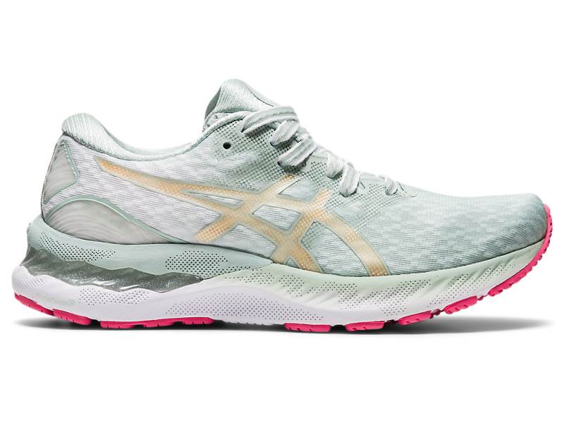 Asics Dame GEL-NIMBUS 23 NEW STRONG Løpesko Grønn NO.2941A717-791